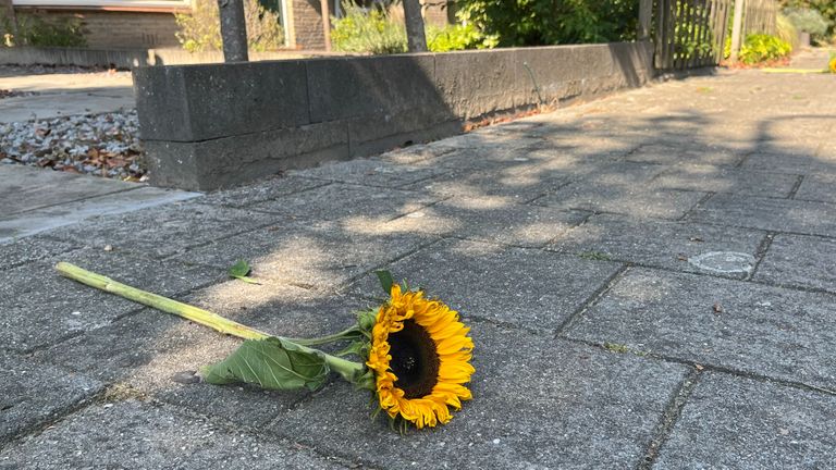 Zo vinden Roosendalers regelmatig een bloemetje voor de deur (Foto: Eva de Schipper).