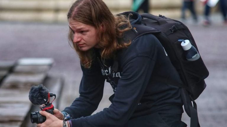 Niels leerde het camerawerk zichzelf aan uit verveling in de coronalockdown (privéfoto)