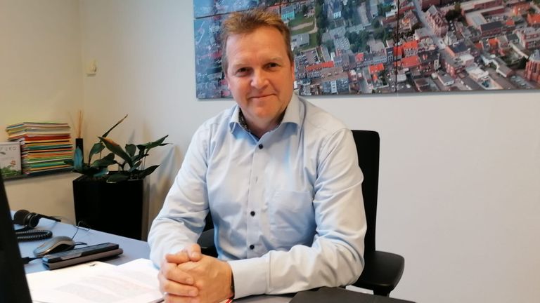 Burgemeester Paul van Miert van Turnhout (foto: Ista van Galen).
