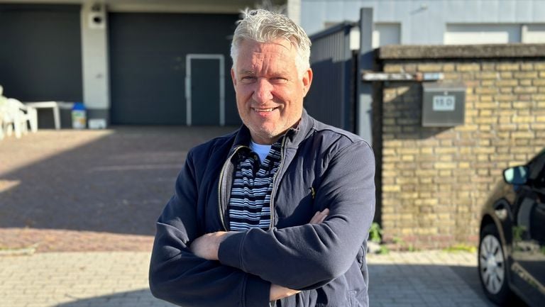 Michiel bij de Voedselbank in Eindhoven (foto: Rogier van Son).