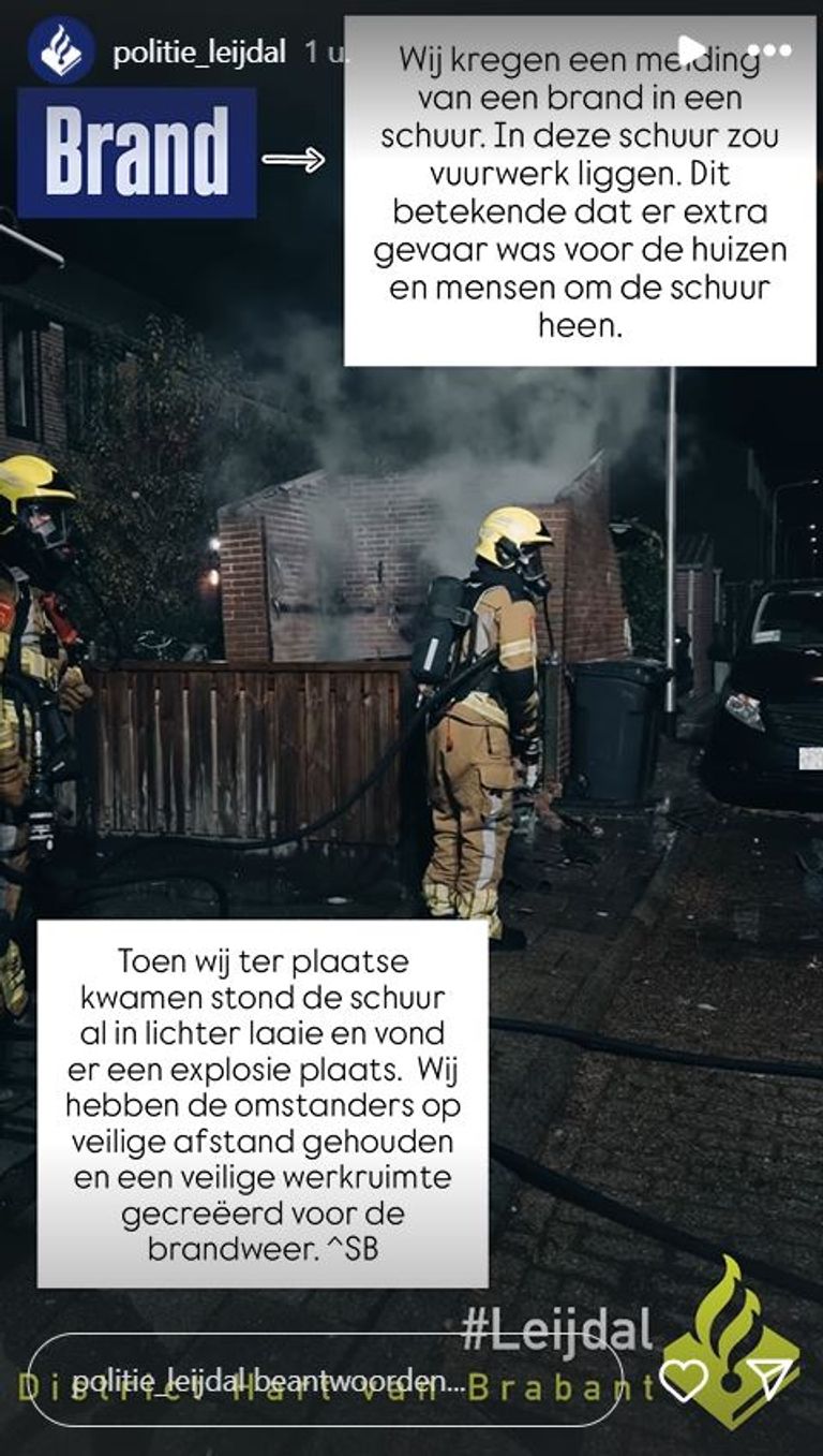 Foto: Instagram politie Leijdal