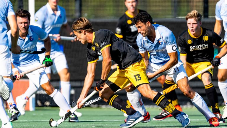 HC Den Bosch knokt zich naar een gelijkspel en is de morele winnaar (foto: MaRicMedia).