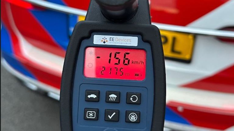 Foto: Verkeerspolitie Oost-Brabant/Instagram.
