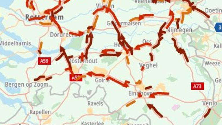 Foto: ANWB Verkeersinformatie