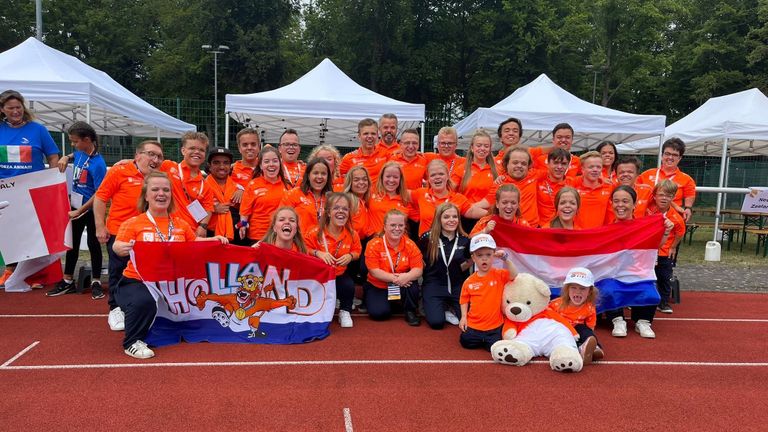 Team Nederland was erg succesvol op de Wereldspelen voor Kleine Mensen.