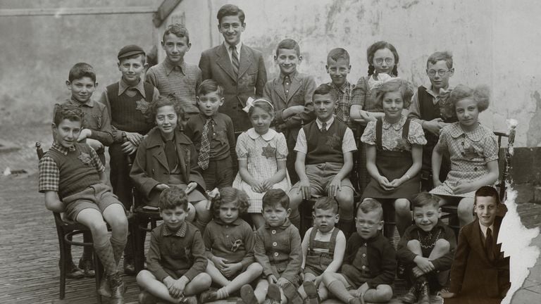 De Joodse school in Deventer, september 1943 Foto: Etty Hillesum Centrum, Deventer 