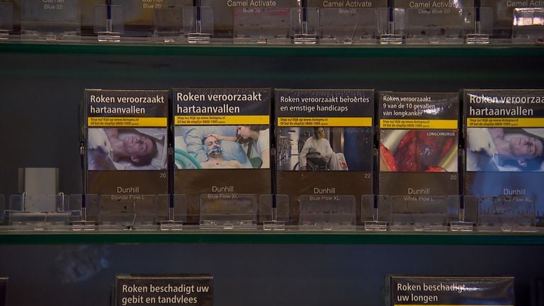 Sigaretten in de Jumbo (foto: Omroep Brabant)