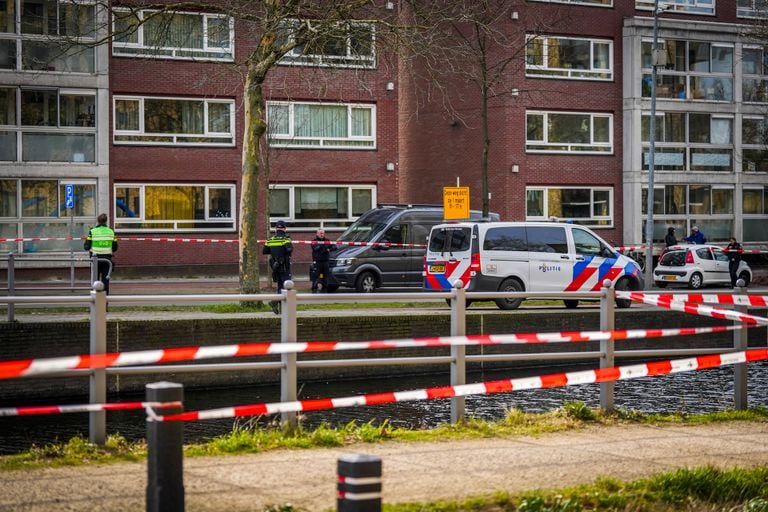 Een deel van de afgezette omgeving (foto: SQ Vision).