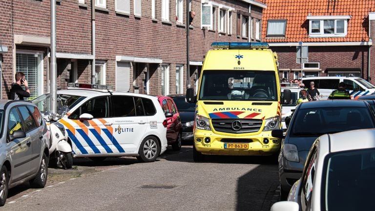 De straat waar een 38-jarige Tilburger op 31 maart 2021 zijn 29-jarige vriendin doodstak (foto: Omroep Brabant).