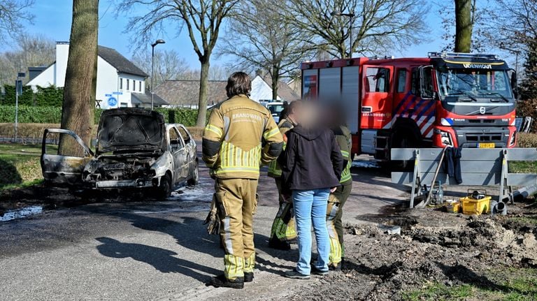 De vrouwen raakten niet gewond (foto: Toby de Kort/Persbureau Heitink).