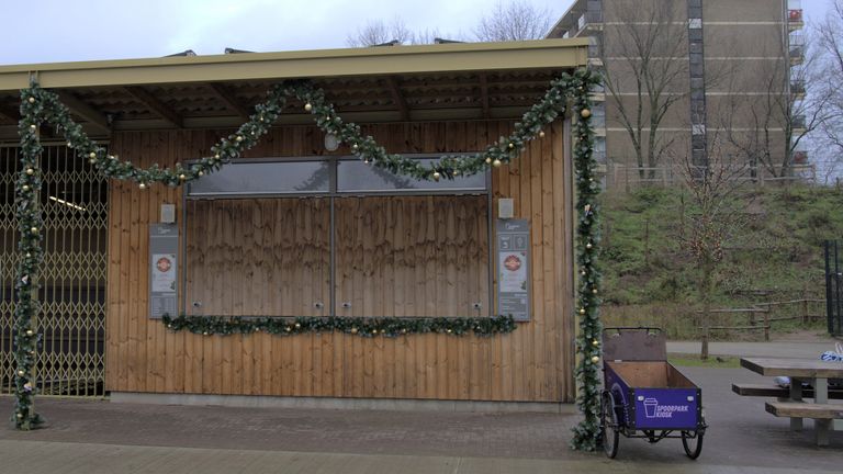 De Kiosk houdt zijn luiken voorlopig dicht (foto: Omroep Tilburg).