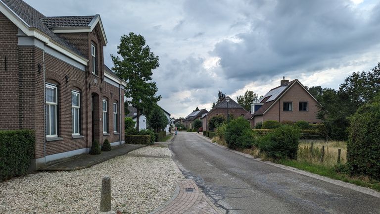 De Kerkstraat in Linden (foto: Ferenc Triki)