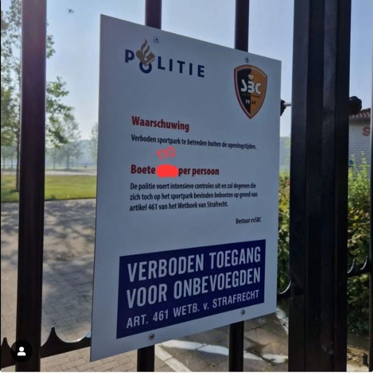 Foto: Instagram wijkagenten Son en Breugel