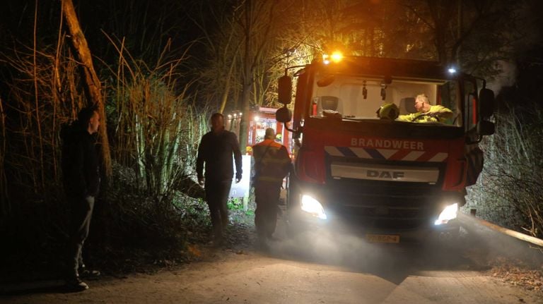 De brandweer is paraat (foto: Persbureau Heitink).