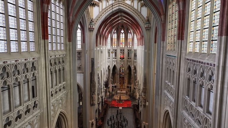 Een shot van in de Sint-Jan (foto: Omroep Brabant).