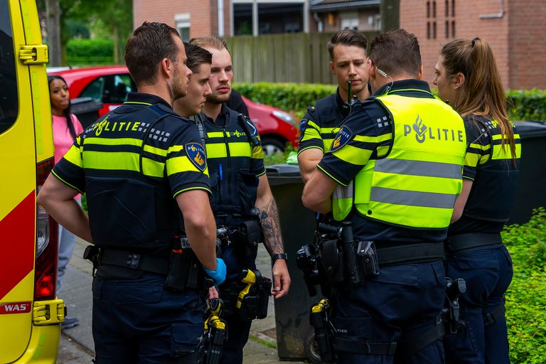 Mogelijke steekpartij in Oss (foto: SQ Vision).