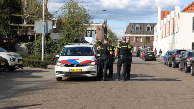 Er werden de nodige agenten ingezet (foto: Dylan van Mourik).