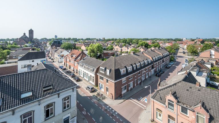 Uitzicht vanaf het dakterras (foto: Architectuur Makelaar)