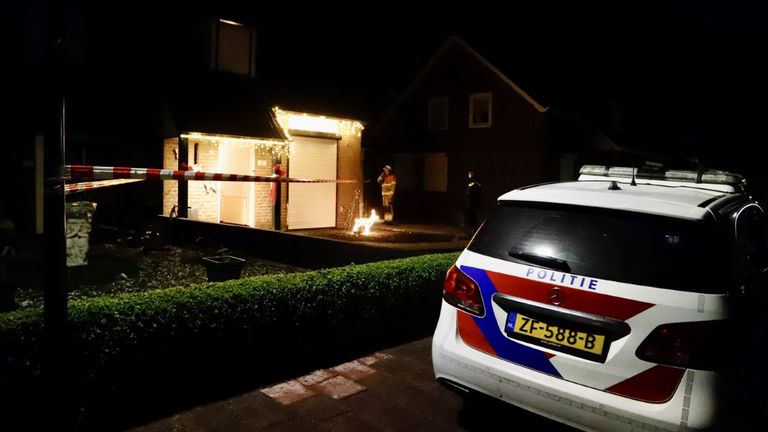 Hoe de brand in Sint Hubert kon ontstaan, wordt onderzocht (foto: SK-Media).