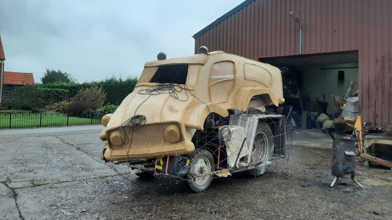 De wagen van SEB is ver af (foto: Luuk Rozen).