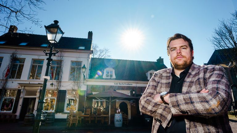 Johan de Vos van Koninklijke Horeca Breda (foto: Marco de Swart/ANP).