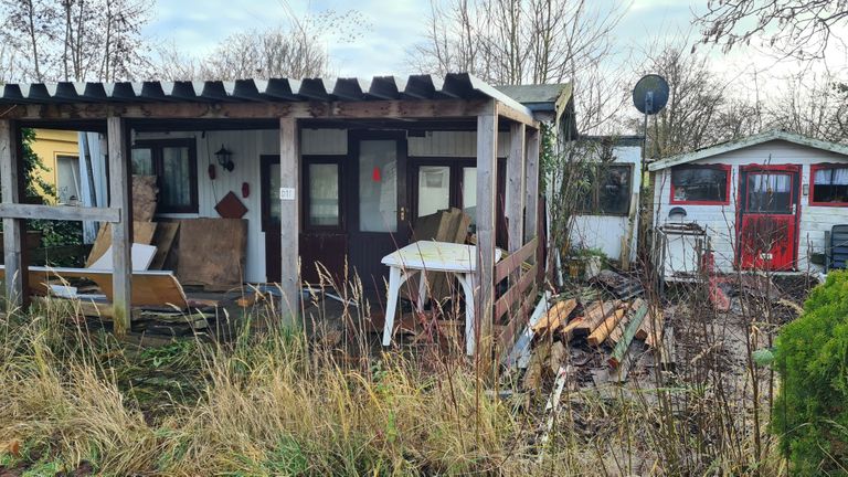 Delen van de camping zien er vervallen uit (foto: Noël van Hooft)