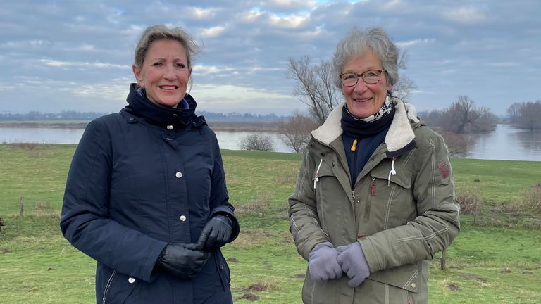 Trudy Bakker en Miep Voets (foto: Imke van de Laar).