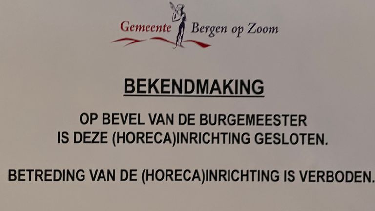 De gedwongen sluiting is binnenkort voorbij