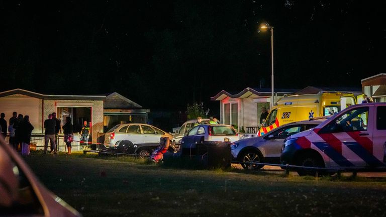 Steekpartij in huis aan Oude Doornakkersweg Eindhoven (foto: SQ Vision).