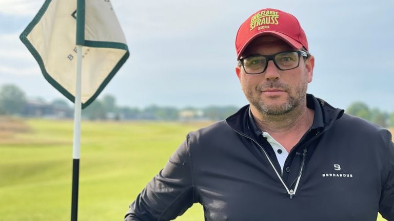 Patrick Dirks is greenkeeper (foto: Jos Verkuijlen)