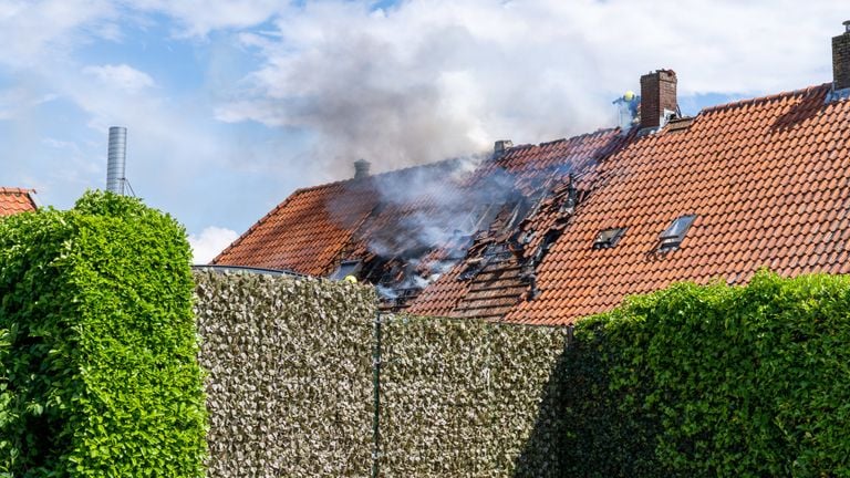 Brand in Thais restaurant in Rosmalen (foto: Bart Meesters - SQ Vision).