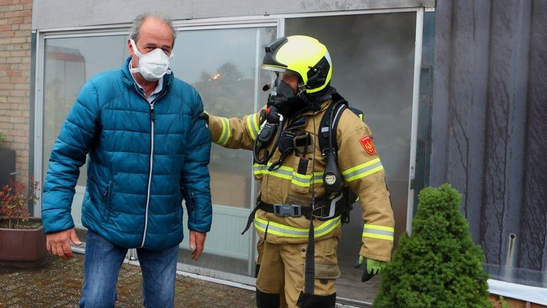 Nico kwam voor een laatste speciale uitruk in actie als vrijwilliger voor de brandweer (foto: Bart Meesters / SQ Vision).