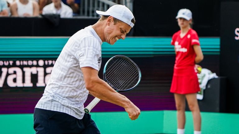 Winst voor Van Rijthoven tegen Auger-Aliassime (foto: Orange Pictures).