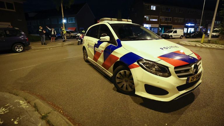 De politie onderzoekt de beroving (foto: SQ Vision).