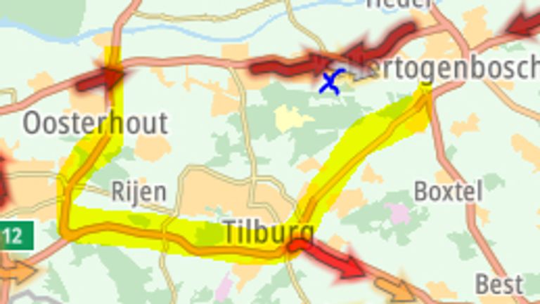 Beeld: ANWB Verkeersinformatie