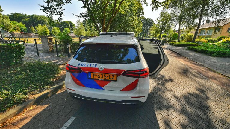 Het vat stond vlakbij een kinderboerderij in Valkenswaard (foto: Rico Vogels/SQ Vision).