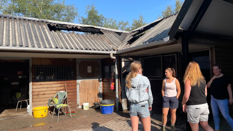 Medewerkers en cliënten nemen de schade op