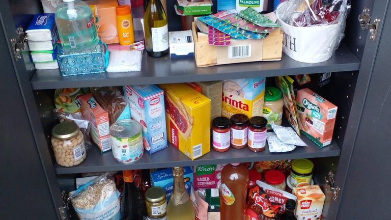 De boodschappen zijn op te halen of te ruilen (Foto: Marina Knipa.). 