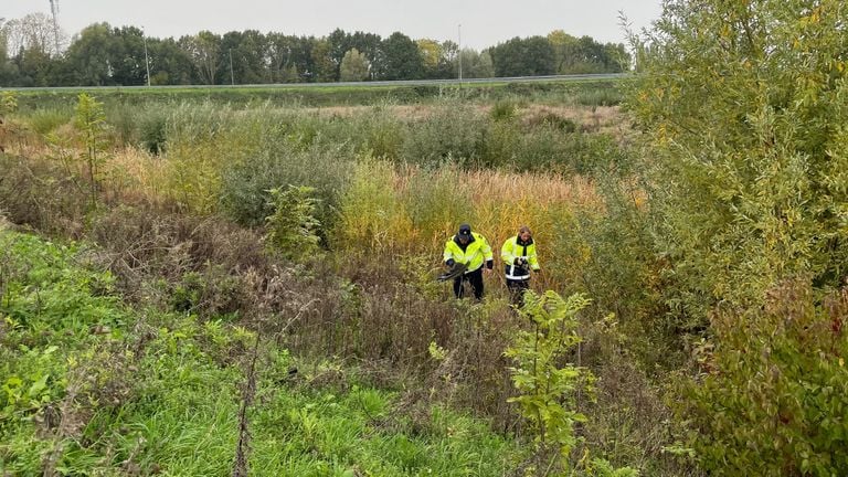 Donderdag wordt verder sporenonderzoek gedaan (foto: Eva de Schipper). 