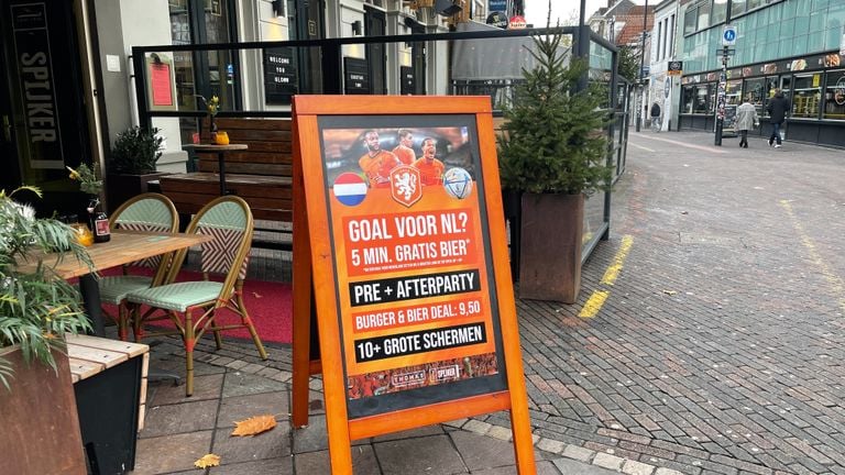 Gratis bier als Oranje scoort