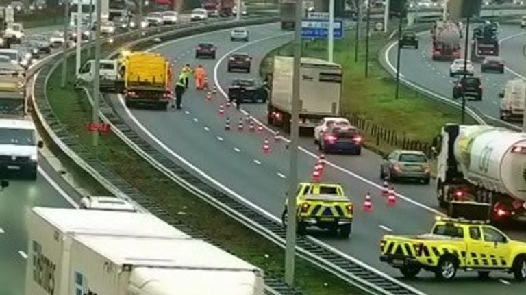 Foto: Twitter Rijkswaterstaat