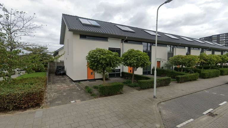 Zo zag het huis eruit voor de explosie (beeld: Google).