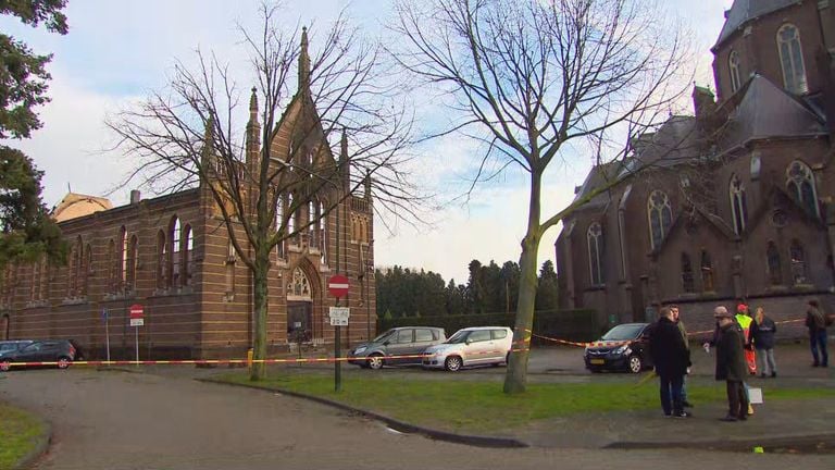 De kapel de ochtend na de brand (foto: Omroep Brabant)