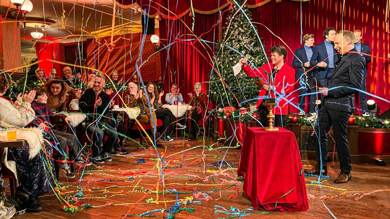 Het moment van de bekenmaking (foto: Nicole Melchers)