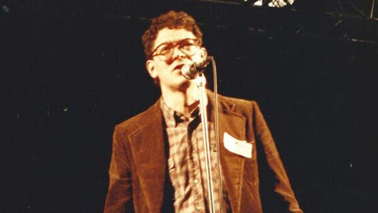 Piet van Esch in zijn jaren als organisator van Paaspop (foto: Paaspop).