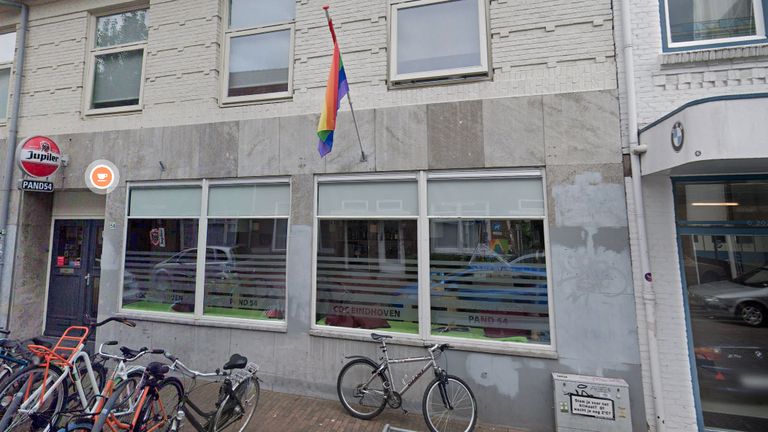 Het pand van het COC in Eindhoven (foto: Google Maps)