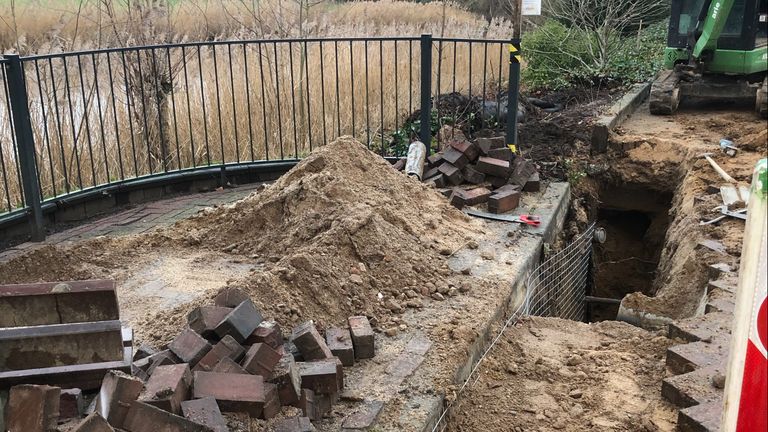 Gaas moet nieuwe bevertunnels voorkomen (foto: Kees Swaanen).