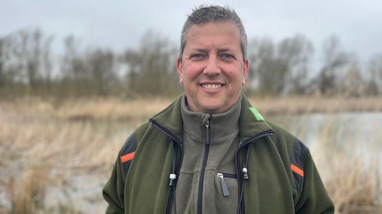 Boswachter Harm Blom (foto: Raymond Merkx).