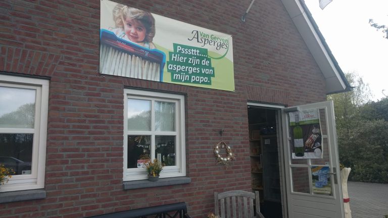 De boerderijwinkel van Van Gerven in Oirschot. (foto: Malini Witlox)