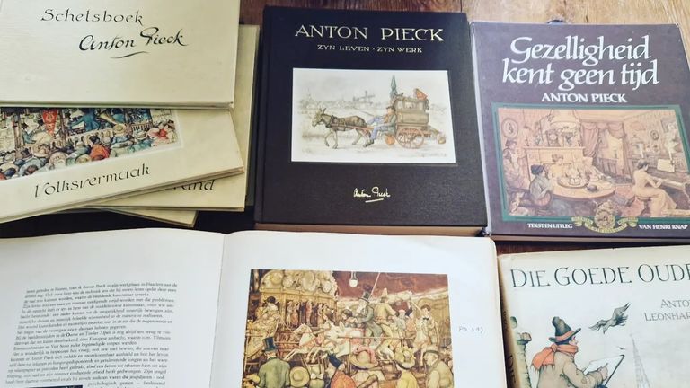 Een aantal van de boeken die Selina kocht (foto: privé). 